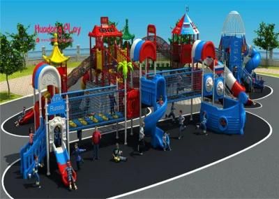 Kid Plastic Slides Outdoor Playground Equipment