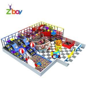 Pre School Play Zone Commercial Attractive Hard Play Equipment Indoor Playground with Trampolines