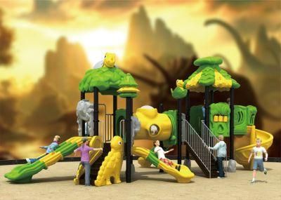 High Quality Kids Outdoor Playground Equipment Plastic Slides