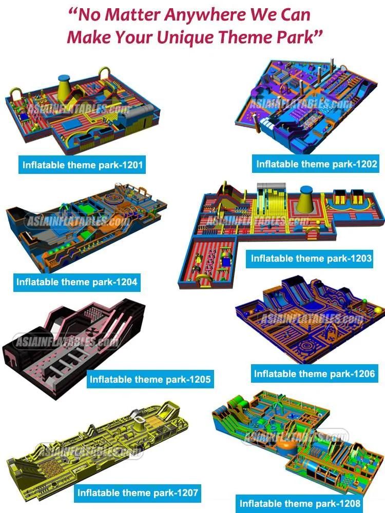 Largest Indoor Amusement Inflatable Playground