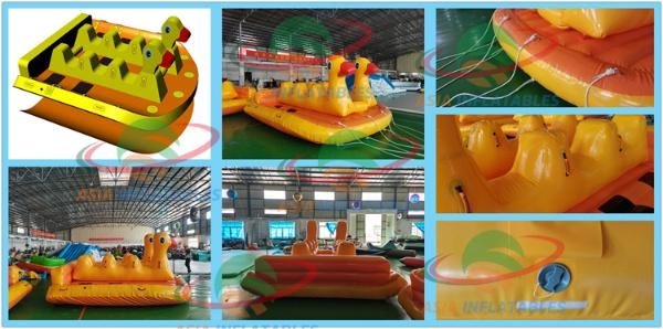 Duck Banana Slider Inflatable Water Sport Toys Inflatable Bananas