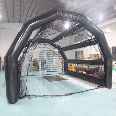 Portable Outdoor Air Sealed Baseball Batting Inflatable Batting Cage with Net