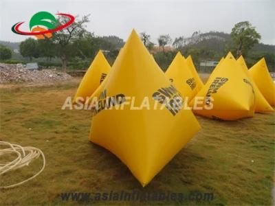 Pyramid Shape Inflatable Water Buoys Inflatable Buoy Marker