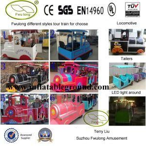 Fwulong Electric Trackless Tourist Train for Sale