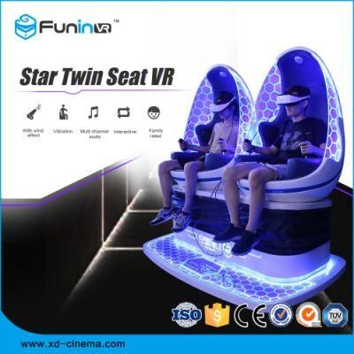 Two Seats Virtual Reality Cinema Simulator