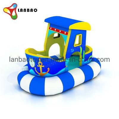 New Design Indoor Playground Equipment Parts Children Electric Pirate Ship