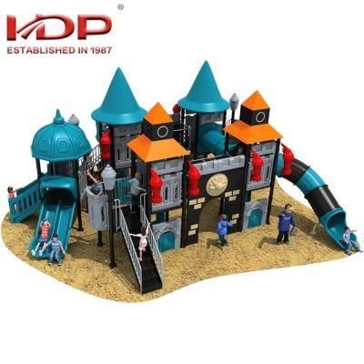 Amusement Park Attractive Children Outdoor Garden Slide Playground Equipment with ASTM/TUV/ISO9001/SGS Resists Fading, Anti Aging