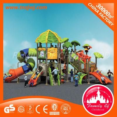 Guangzhou Commercial Plastic Children Outdoor Playground Slide