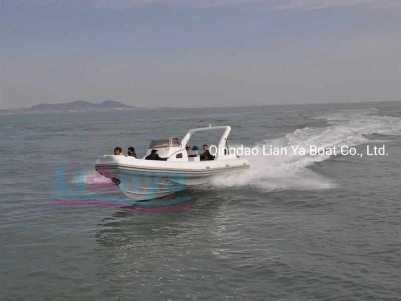 Liya 8.3m Inflatable Speed Boat Passenger Boat