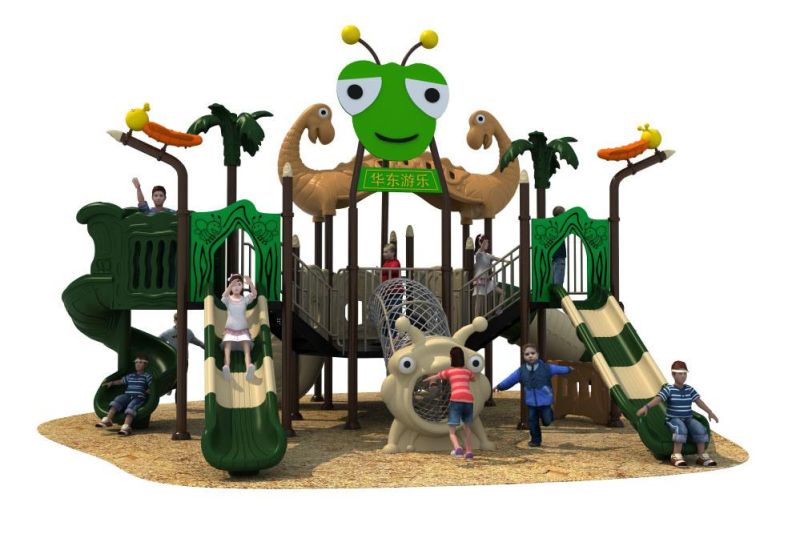 Animal World Series Outdoor Playground Kids Slide Equipment