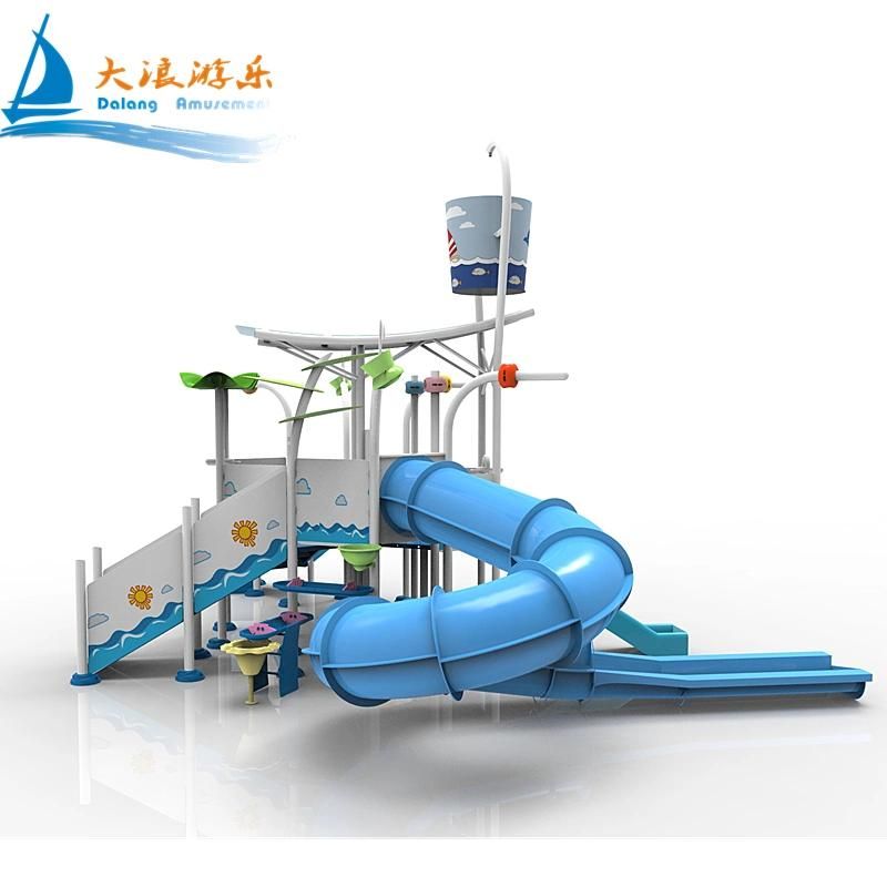 GS TUV City Park Combined Slide Kids Games FRP Indoor Amusement Play Ground Children Outdoor Water Park Playground Equipment