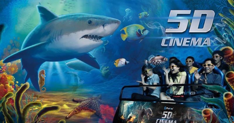 Cabin 5D / 6D / 7D / 9d Cinema Roller Coaster
