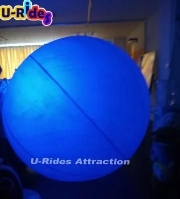 Cheap LED inflatable Helium sky balloon air balloon floating ball for advertising