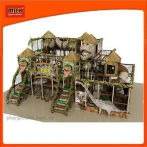 Forest Indoor Playground Equipment with Dinosaurs