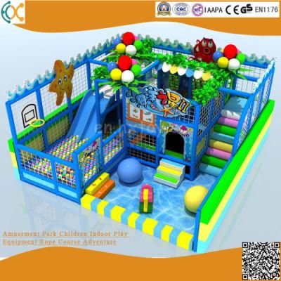 Amusement Park Children Indoor Play Equipment Rope Course Adventure