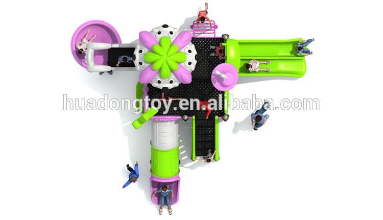 Wholesale Outdoor Slide Equipment Children Playground Plastic Slide
