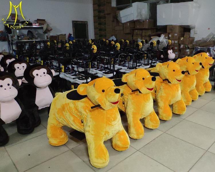 Hansel Best Selling Plush Walking Animal Ride Game Machine