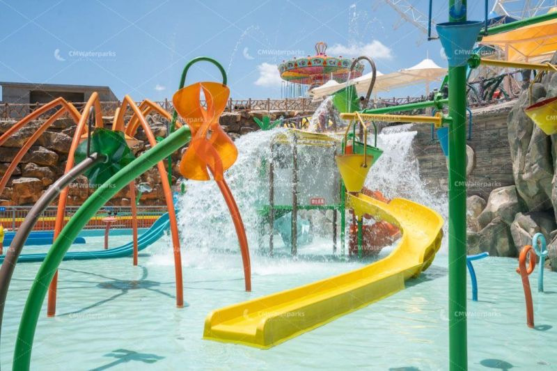 High Quality Fiberglass Water Slide Water Park for Outdoor