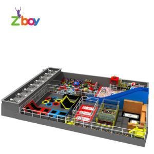 Ocean Theme Children Indoor Soft Play Areas Playground Equipment, Kids Play System Structure for Games