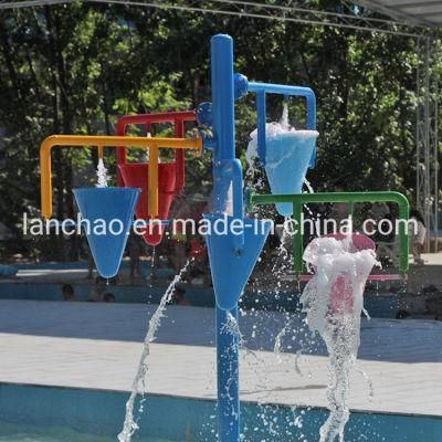 Fiberglass Play Equipment Water Spray Park
