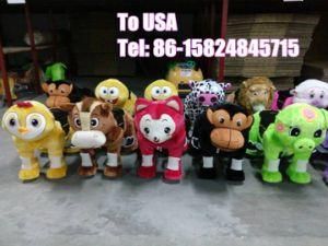 Shopping Mall Hot Sale Electric Plush Walking Animal Rides for Kids