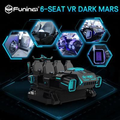 6 Seats Vr Game 9d Virtual Reality Cinema Simulator