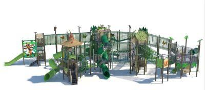 Nature Play Outdoor Playground Jungle Crossing Large Sized