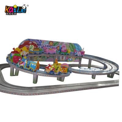 Kaile Amusement Park Equipment Mountain Kids Convoy Rotate Climbing Car Electric Train