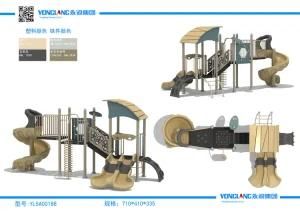 Outdoor Playground Recreation Facilities Boutique Children&prime;s Slide (YL5A00188)