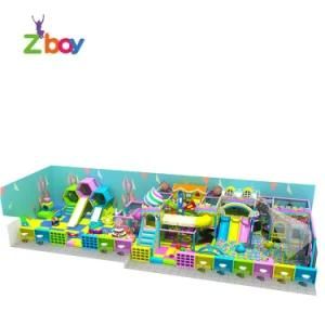 Children Adult Adventure Skating Donut Indoor Playground Slide for Children