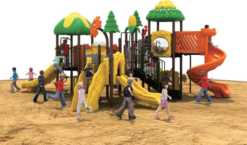 New Colorful Slide Outdoor Playground Equipment (TY-9067B)