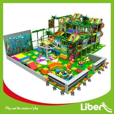 Kids Indoor Playground Slide with Parents Rest Area