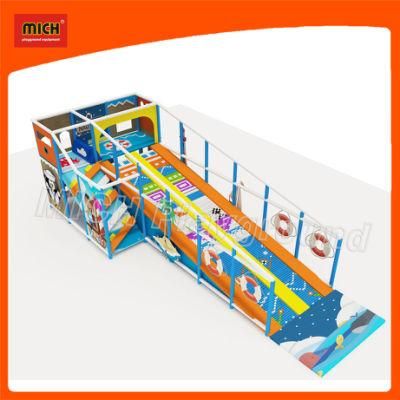 Colorful Roller Slide Play Structure Indoor Playground