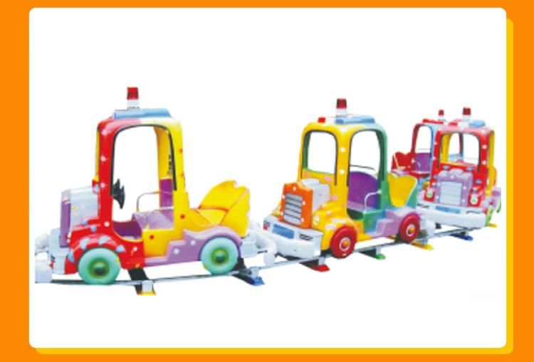 Kaile Supplier Amusement Kiddie Ride Dinosaur Style Electric Mini Track Train (KL6058)