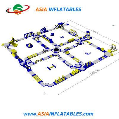 Aqua Water Park for Beach Sea Water, Giant Inflatable Floating Water Park