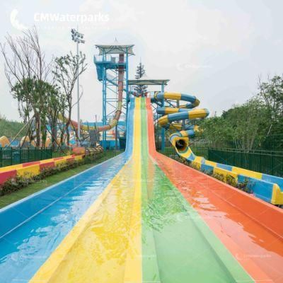 Commercial Water Park Equipment Fiberglass Water Slide Amusement Park for Adults