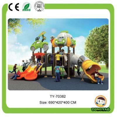 Hot Sale Outdoor Playground Equipment Professional Manufacture Plastic Slide (TY-70382)