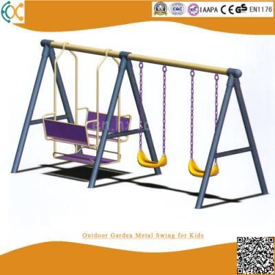 Outdoor Garden Metal Swing for Kids