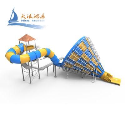 Large Fiber Reinforced Plastic Water Slide for Sale Water Slide for The City Water Slide Used