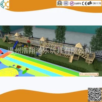 Children Outdoor Adventure Wooden Playground Best Outside Play Equipment