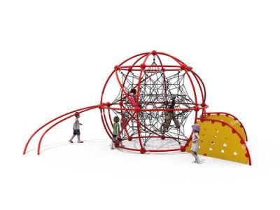 Outdoor Playground Equipment with Net Climbing Use in Kindergarten