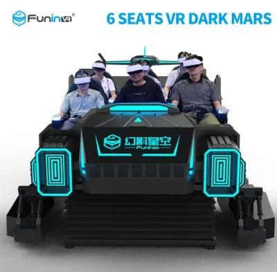 9d Virtual Reality 6 Seats Car Simulator