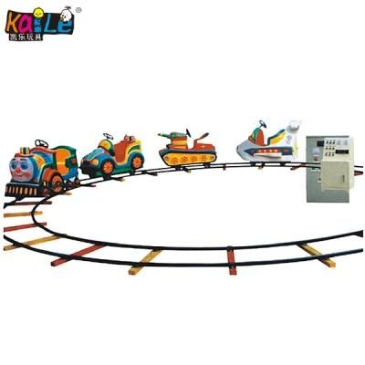 Shopping Mall Kids Ride Amusement Park Rides Track Electric Train (KL6035)