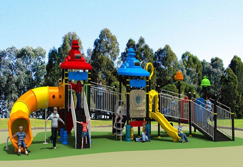 Special and Colorful Outdoor Slide Playground Equipment for Disabled Kids