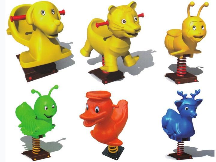 2 Colors Kids Plastic Rocking Animal