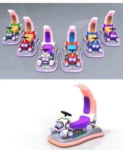 Amusement Park Attraction Game Colorful Body Battery Charger Bumper Car