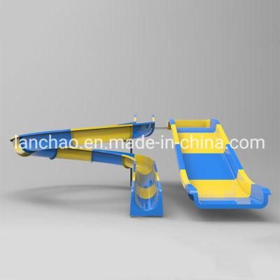 Aqua Park Equipment Children Curved Water Slide