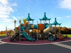 2018 Newly Design Commercial Fable Theme Superior Outdoor Playground
