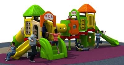 Huadong New Design Indoor Playground Plastic Children Slide Equipment