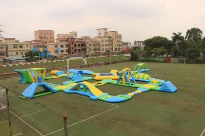Inflatable Floating Obstacle Course for Water